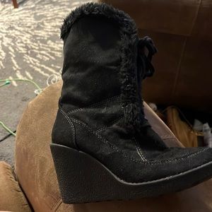 Route 66 wedge boots size 6